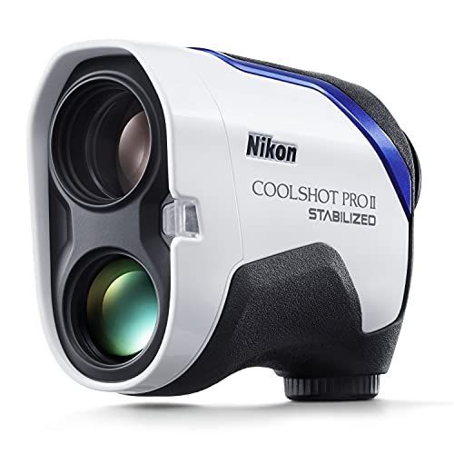 ホワイト(本体色)_PROII_単品 Nikon ゴルフ用レーザー距離計 COOLSHOT PROII STABILIZED 手ブレ補正有り LCSPRO2