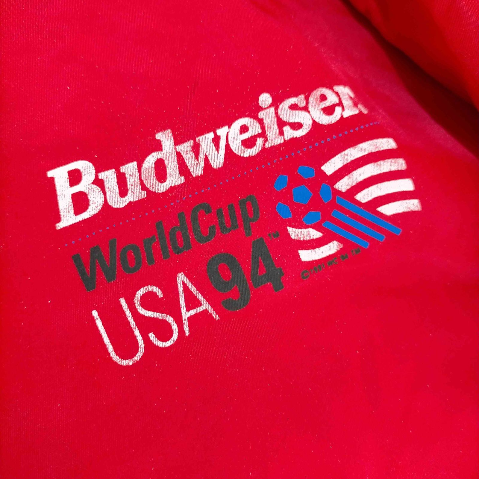 バドワイザー Budweiser 1991コピーライト サッカー '94 ベンチコート
