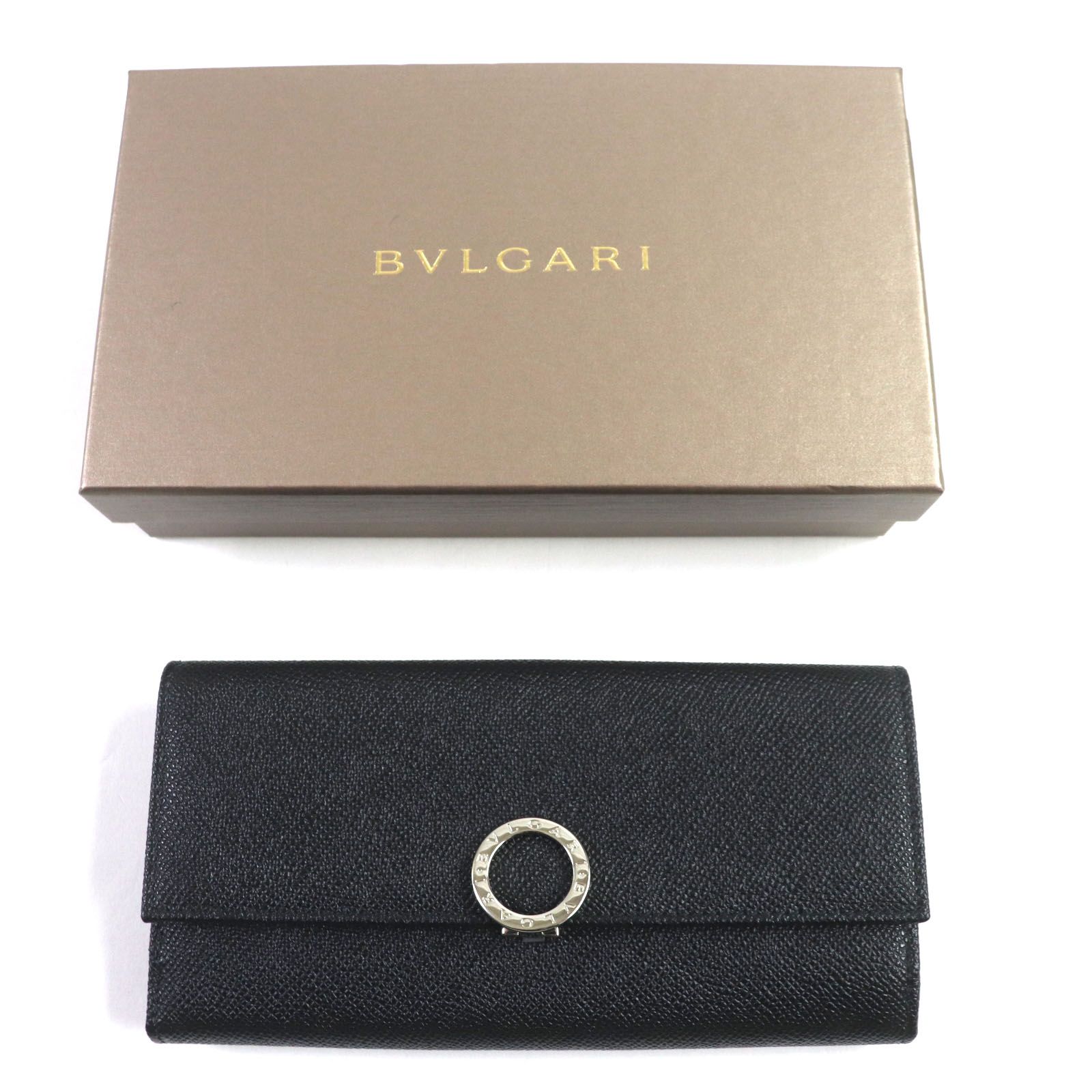 ブルガリ 長財布 美品 箱付き ✨極上美品✨ ブルガリマン 長財布