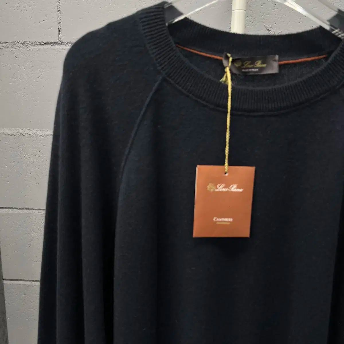 Loro Piana ロロ ピアーナ カシミア クルーネック ニット セーター 60size