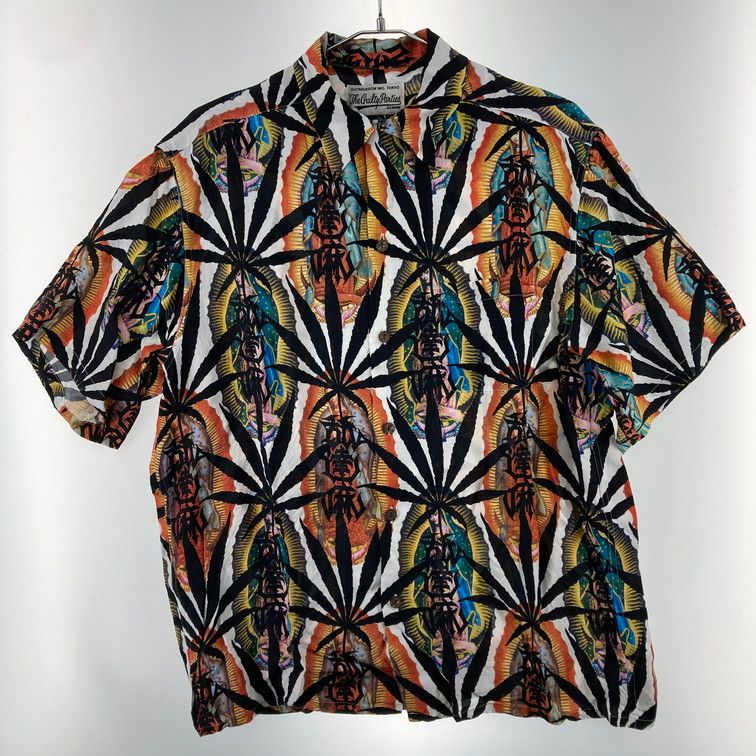 品 WACKO MARIA ワコマリア × BUDS POOL バッズプール 別注 コラボ 21SS HAWAIIAN SHIRT NMD-WM-HI02-C ハワイアンシャツ 半袖 トップス 舐達麻 142-250228-OR-04-iwa