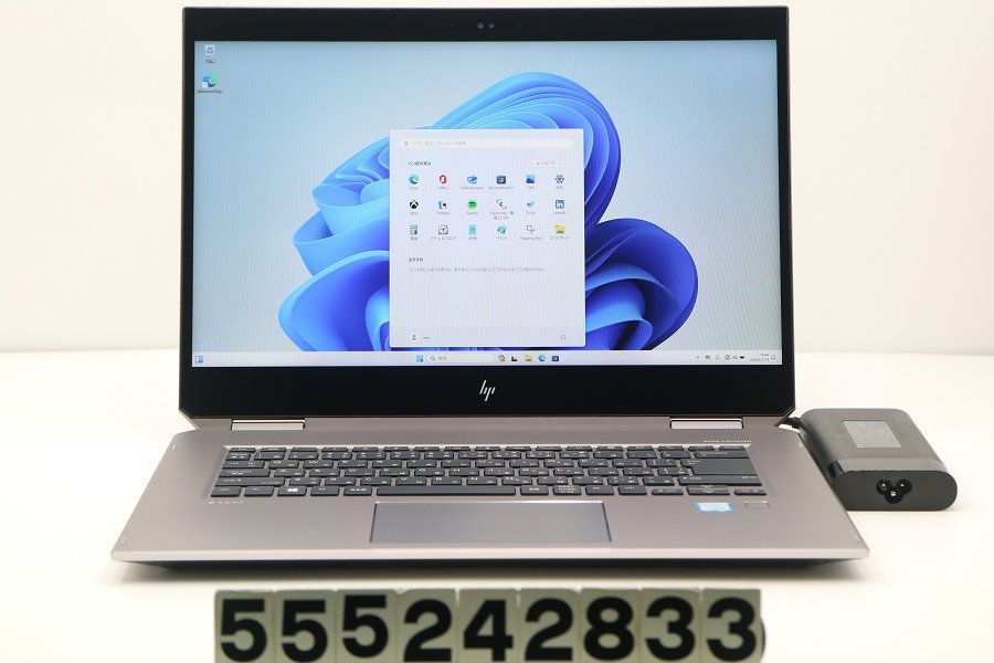 hp ZBook Studio X360 G5 Core i7 8750H 2.2GHz/32GB/512GB(SSD)/15.6W/FHD(1920x1080) タッチパネル/Win11/Quadro P1000 【555242833】
