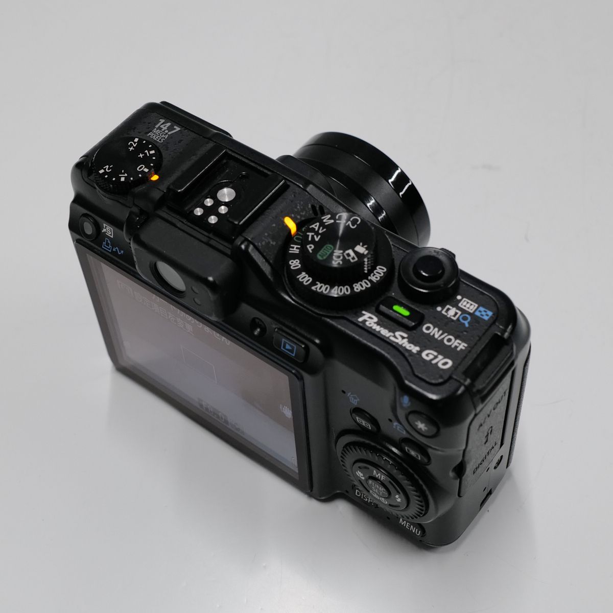 Canon PowerShot G10 USED品 デジタルカメラ 本体＋バッテリー 光学5倍 