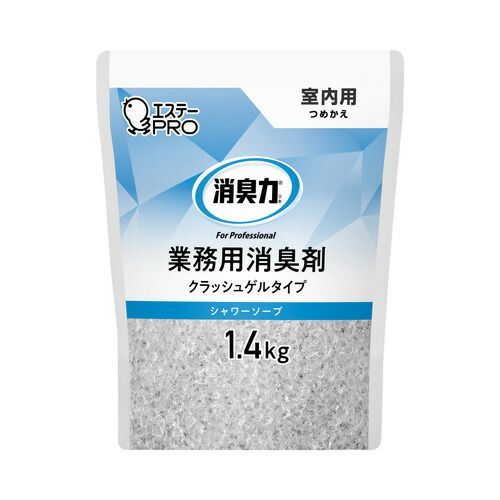 まとめ エステー 消臭力 クラッシュゲル 室内用 詰替 １．４ｋｇ 392065 4901070130443 ●容量 １．４ｋｇ 1個 ×12セット