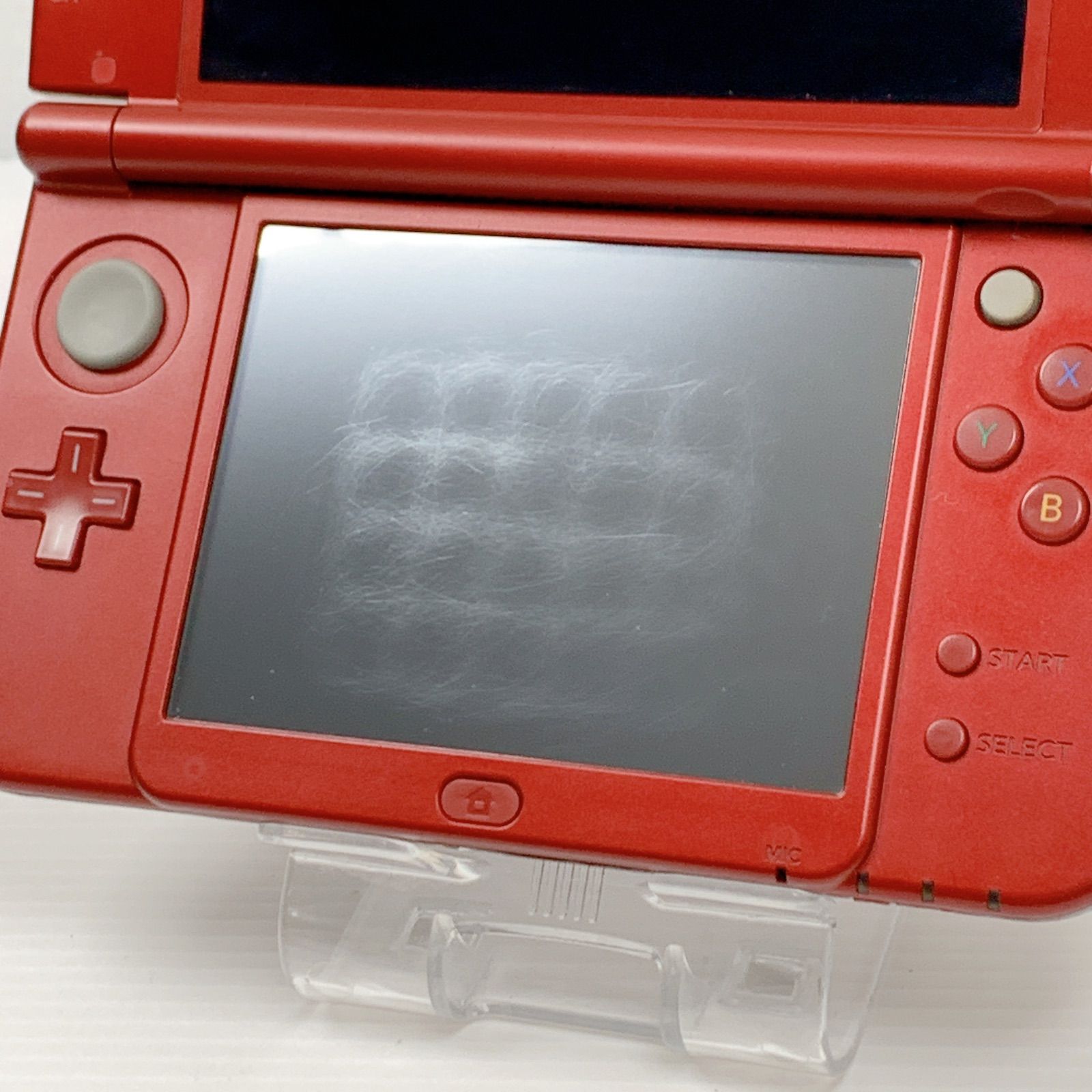New ニンテンドー 3DS LL モンハンクロス レッド 遊べるセット 動作 
