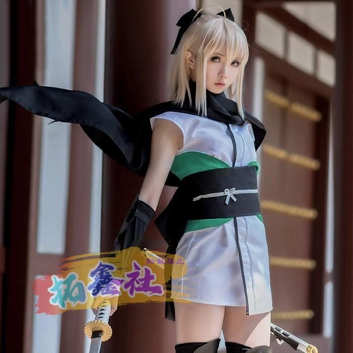 さくら様 FGO 沖田総司 コスプレ(刀なし) Fate Grand Order 風 桜セイバー 桜saber 沖田総司 FGO コスプレ