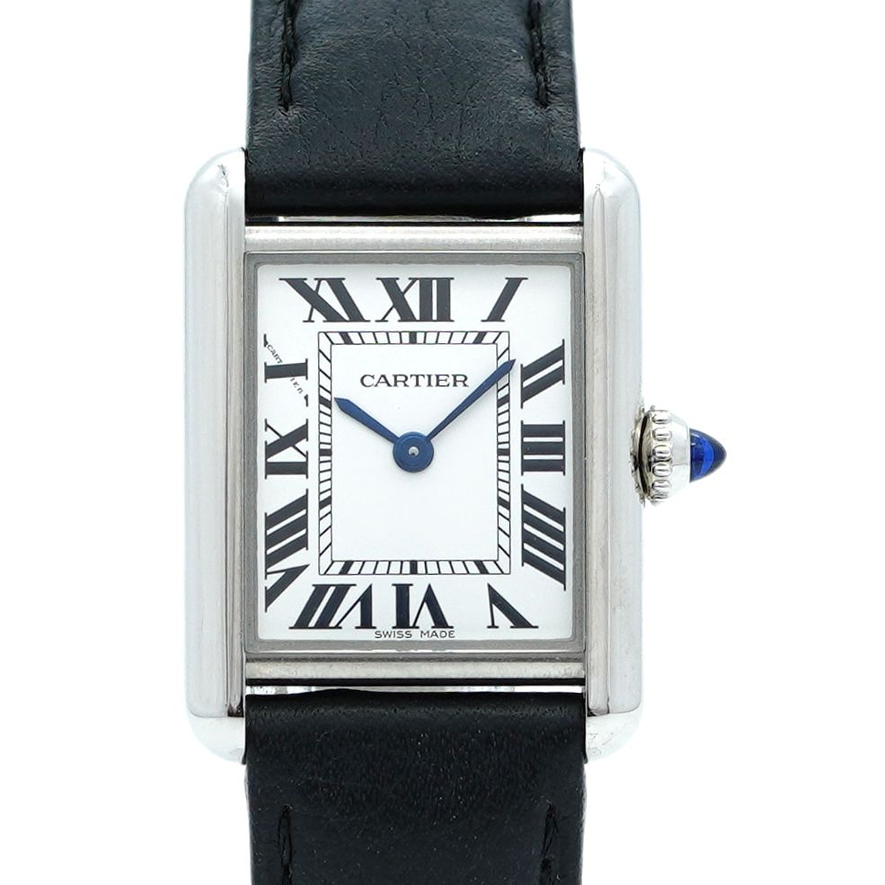 5wwm0001 カルティエ タンクマスト WSTA0042 シルバー文字盤 腕時計 レディース