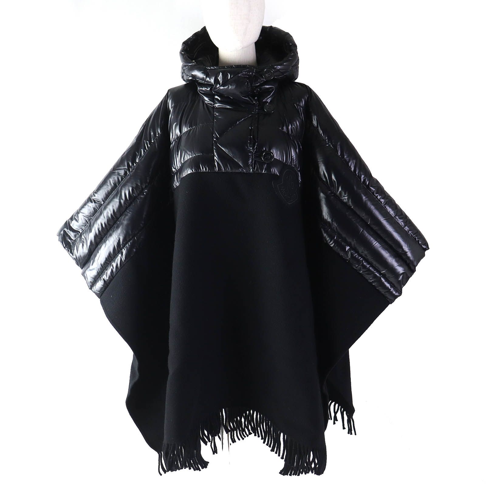 モンクレール MANTELLA マンテラ ダウンスリーブ ウール ケープコート 楽天市場】モンクレール MONCLER ストール ポンチョ 袖ダウン