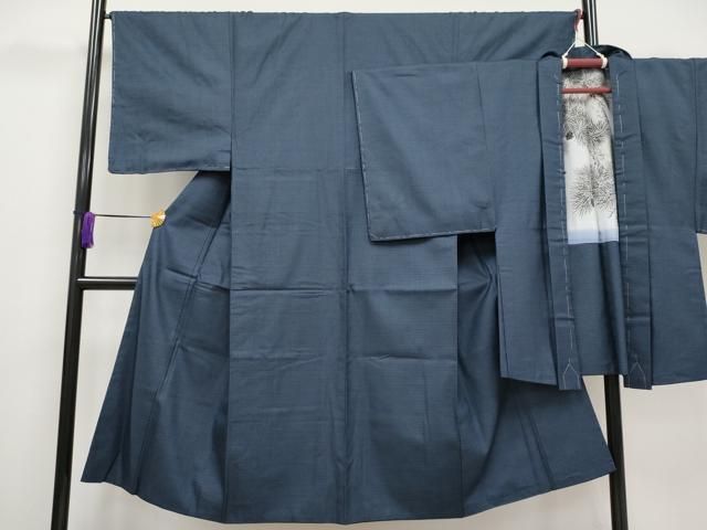 平和屋着物 上 男性 紬 130亀甲 アンサンブル ♥ CYAA3050s5