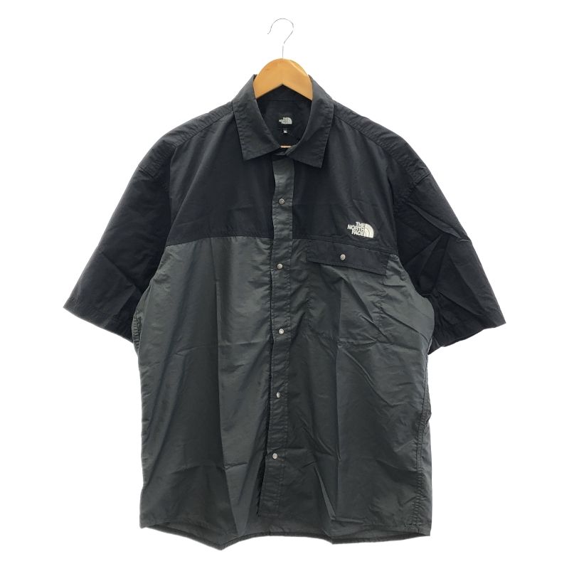 THE NORTH FACE ヌプシシャツ xsサイズ ブラック THE NORTH FACE ザ・ノース・フェイス 長袖シャツ メンズ ロング