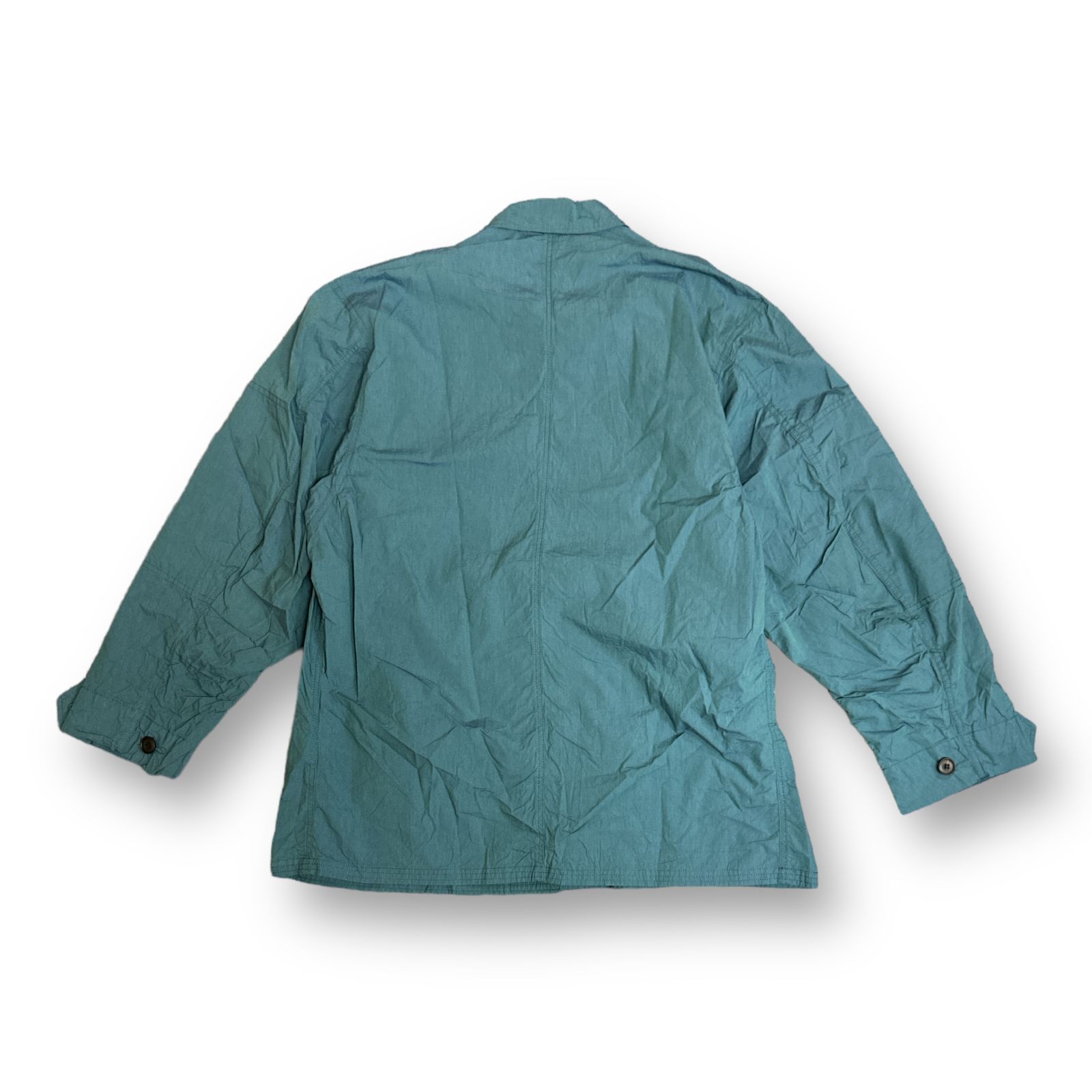 定価37400円 新品 ESSAY 23SS SH-4 BDU SHIRT - Blue green オーバ 