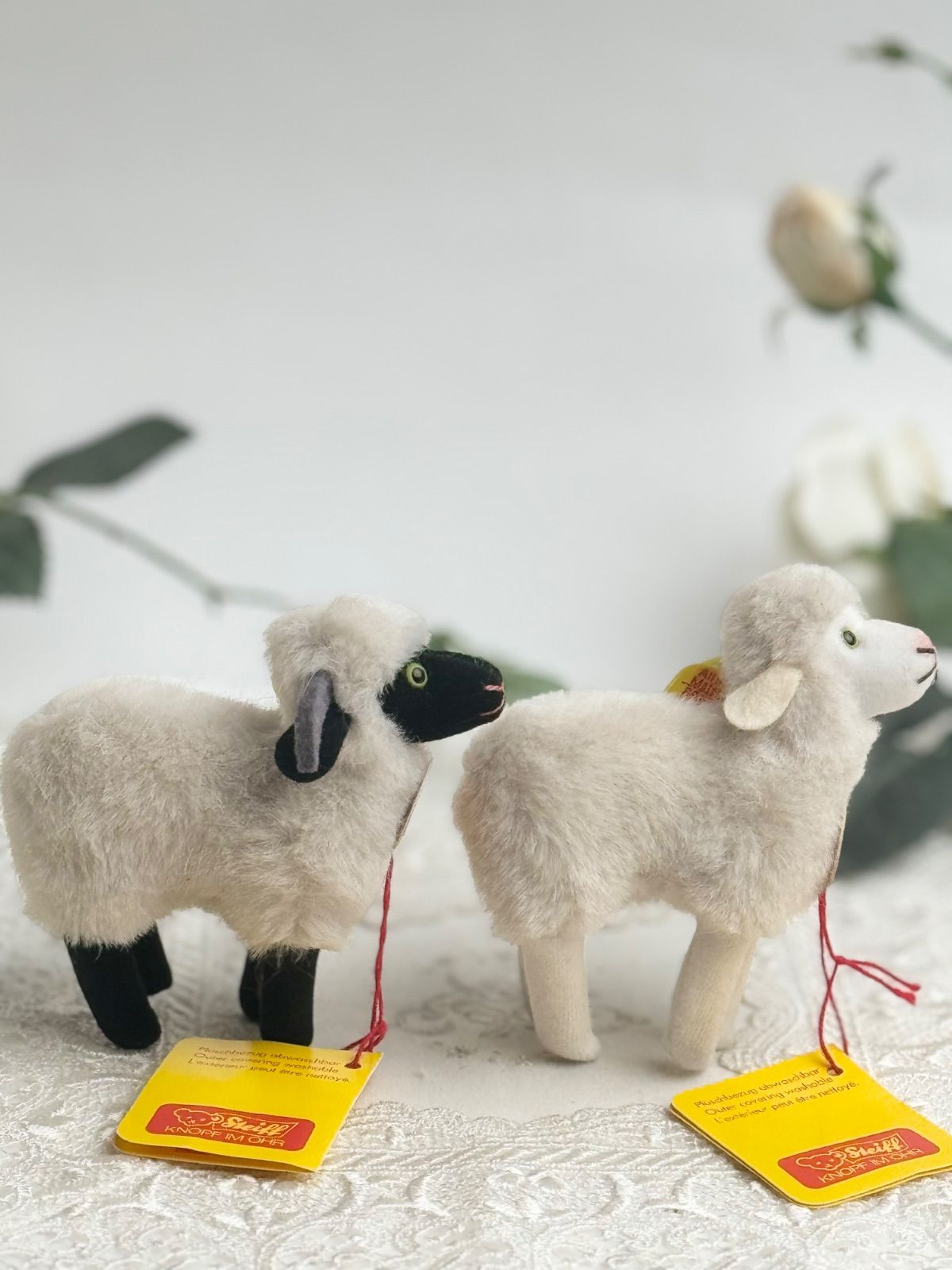 送料無料☆シュタイフ☆Flori Sheep 11cm ＆ Snucki Moorland