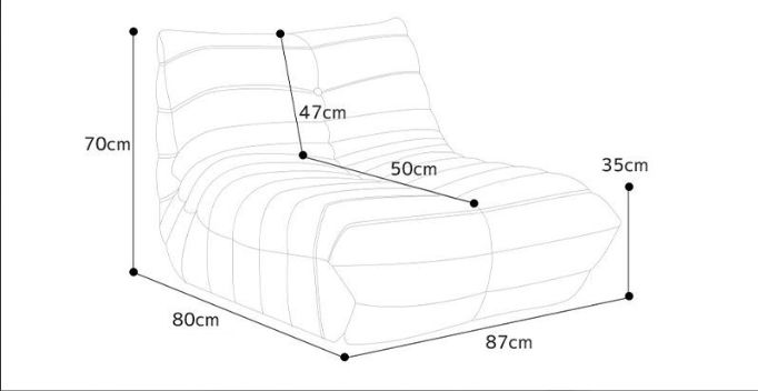 一人掛け トーゴ togo 一人用 チェア 椅子 おしゃれ ローソファ フロアソファ モダン スタイリッシュ デザイナー 北欧 一人暮らし 高反発ウレタン リプロダクト NEXPOTALLINN_EU