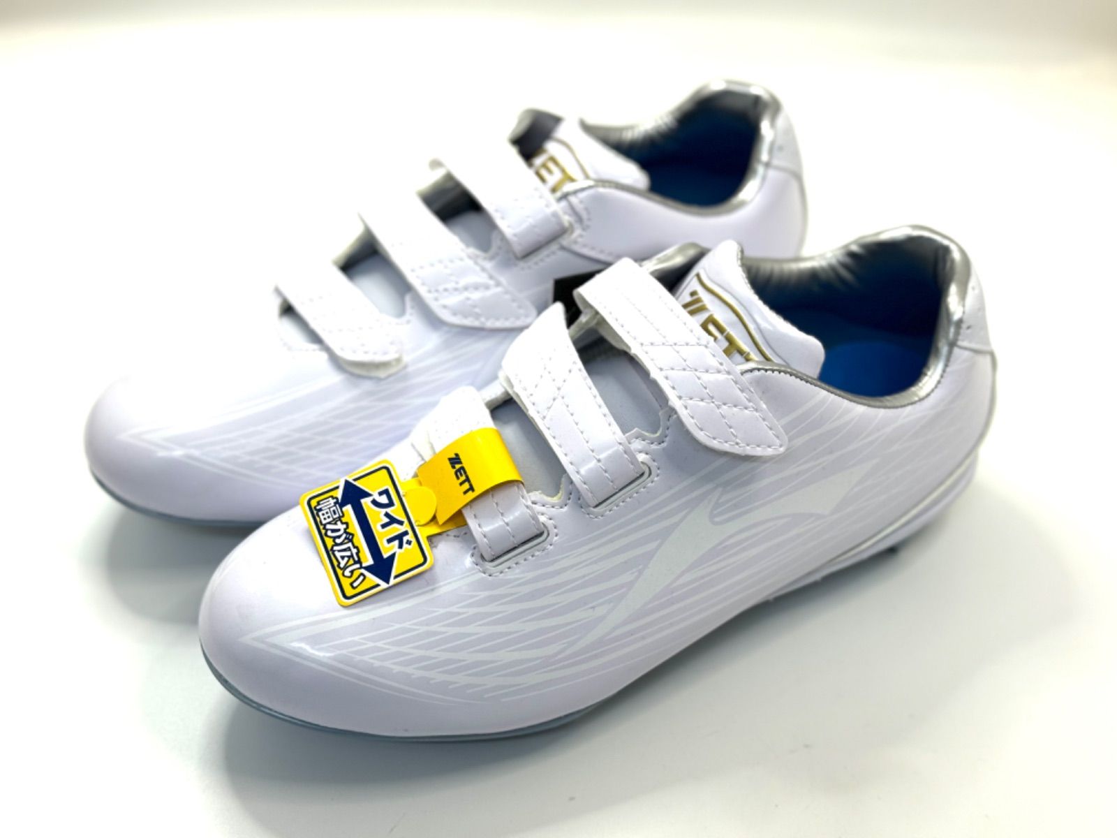 新品未使用】ZETT BSR2207WMB-1111 野球スパイク 埋込みスパイク