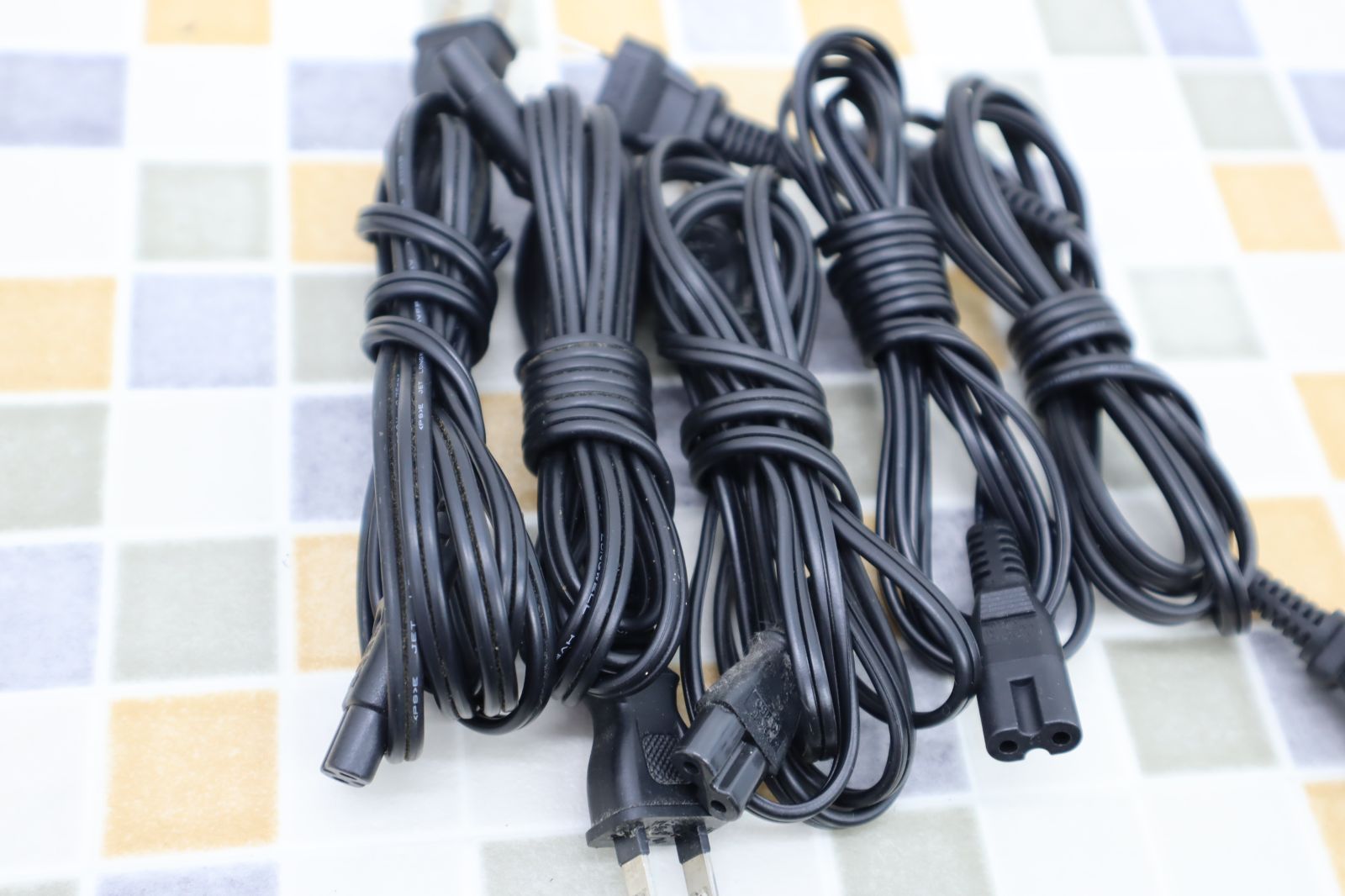 30本 まとめ ｜AC電源ケーブル 8の字コード｜ ｜メガネ型 電源