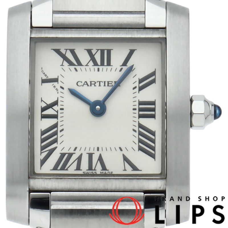 カルティエ　腕時計箱 カルティエ(CARTIER)カルティエ タンクフランセーズSM 腕時計