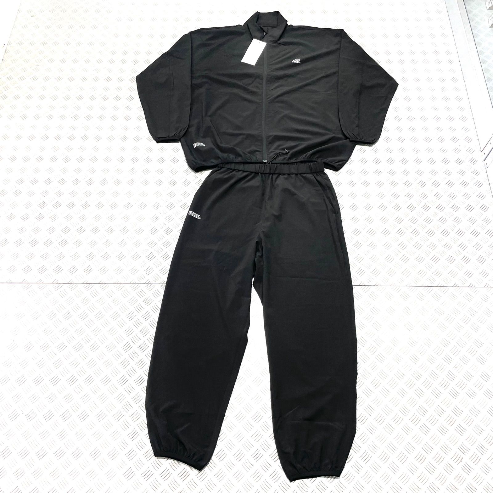 【#70】フレッシュサービス Freshservice UTILITYPACKABLESUIT ブラック セットアップ FSW-23_153 未使用