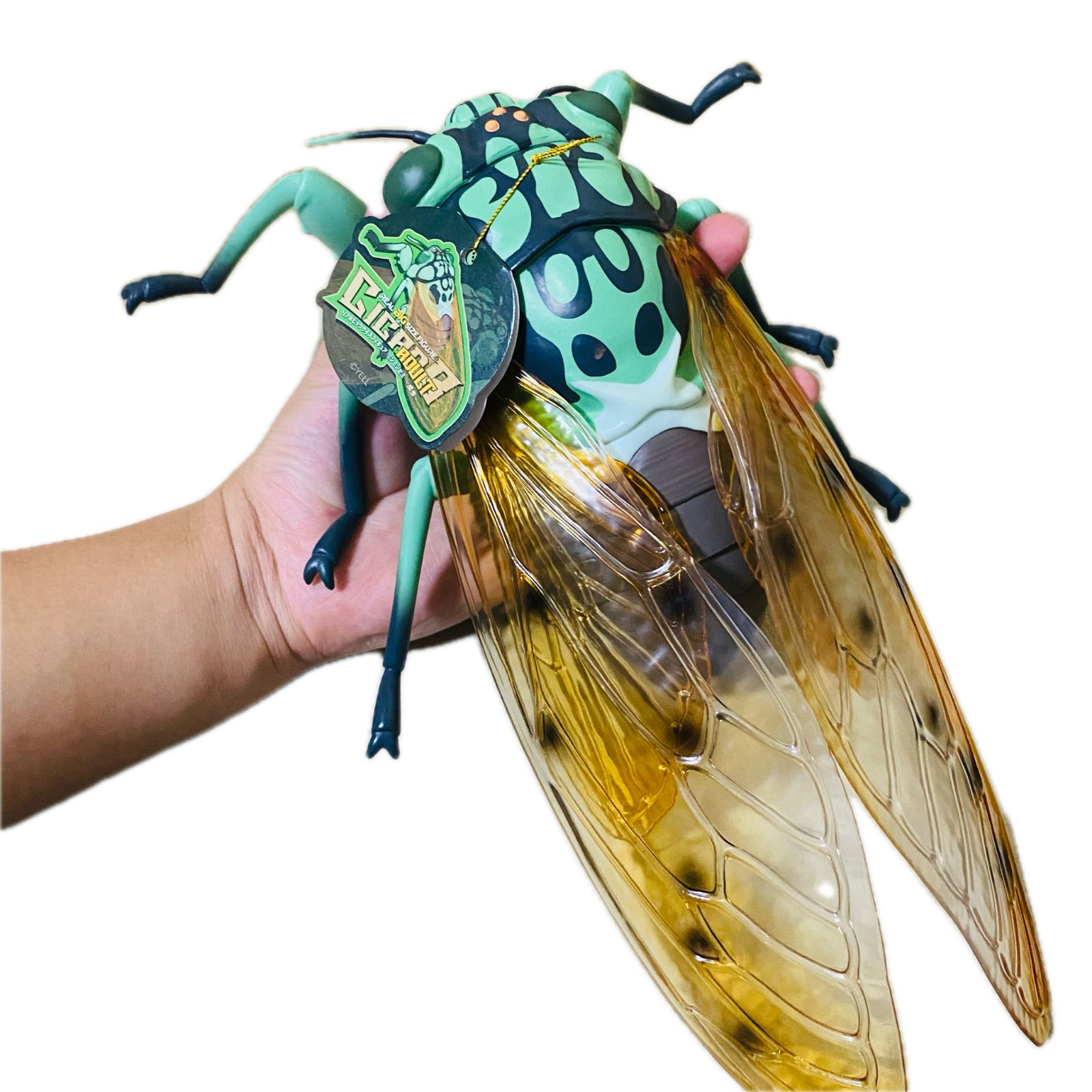 リアルBIGサイズフィギュア ミンミンゼミ 〜成虫〜 - メルカリ