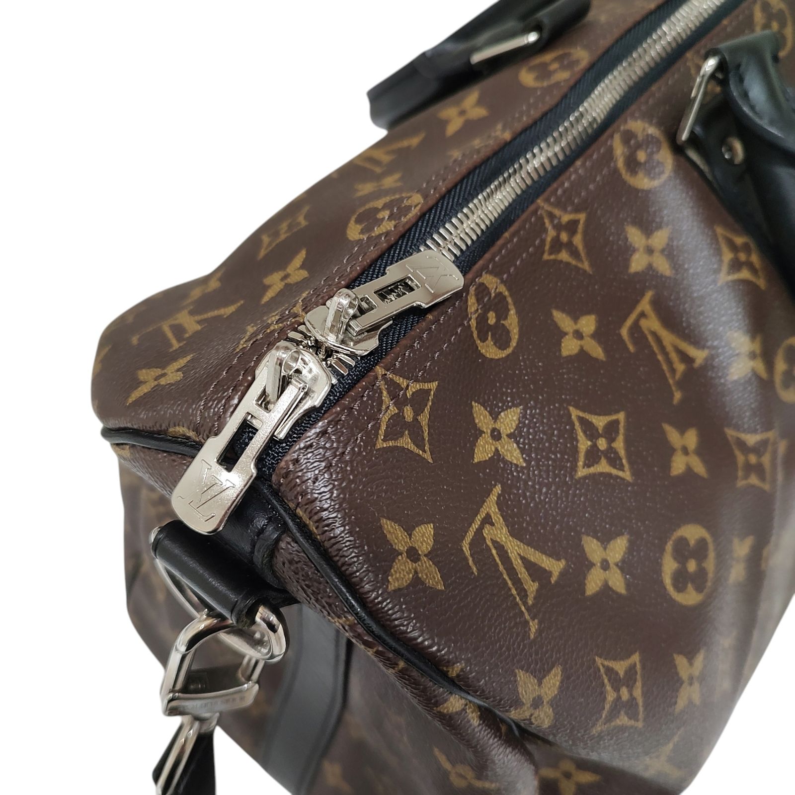 LOUIS VUITTON ルイ・ヴィトン キーポル ハンドリエール 45 モノグラム マカサー M56711 F ブラウン - メルカリ