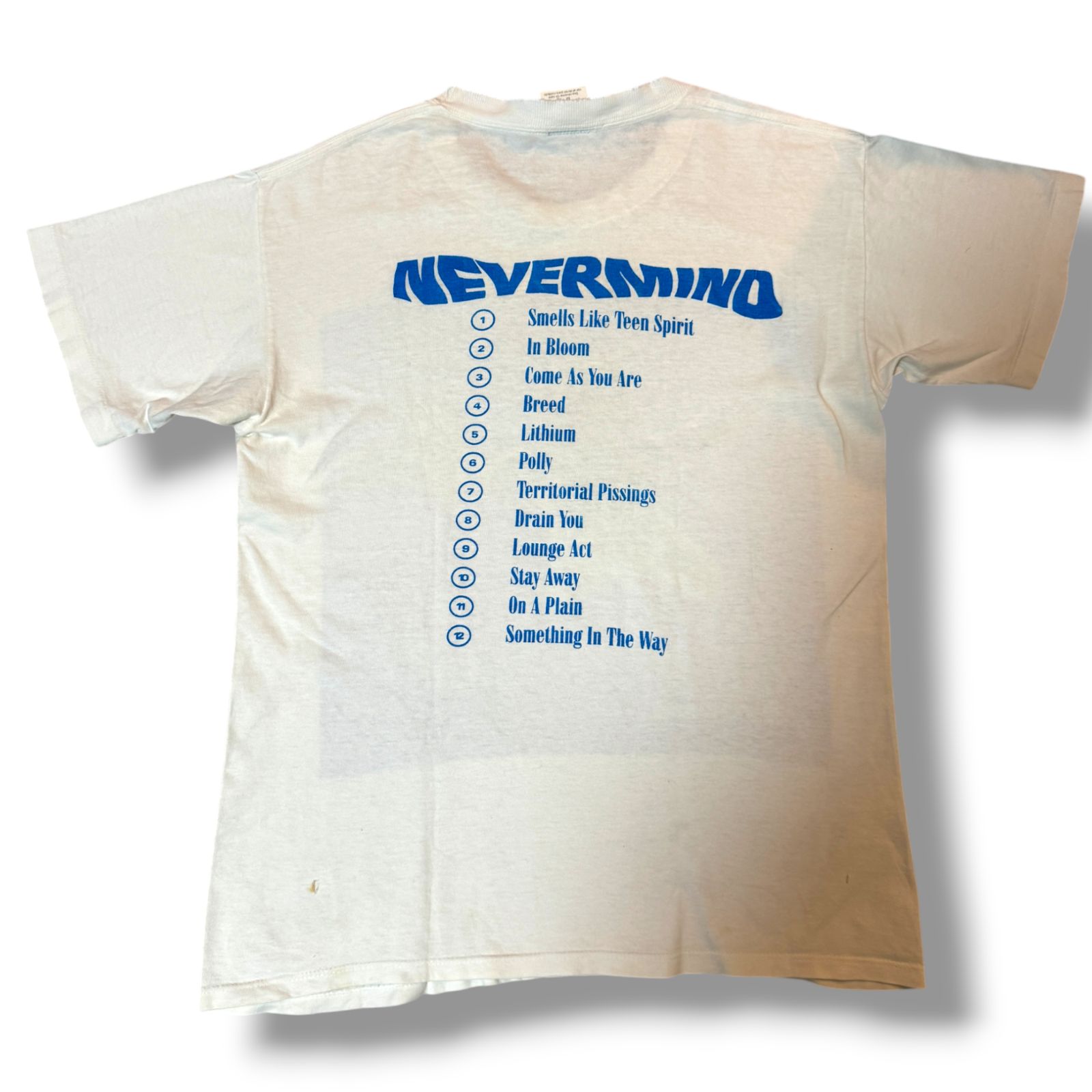 90s NIRVANA NEVERMIND 1992 Tシャツ Mサイズ ニルヴァーナ ネバー