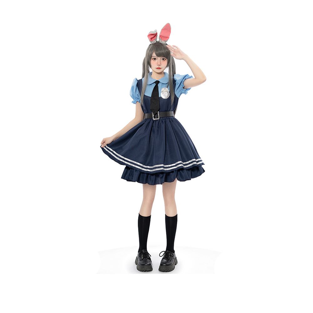 ズートピア ジュディ・ホップス Judy Hopps 警察服 コスプレ衣装