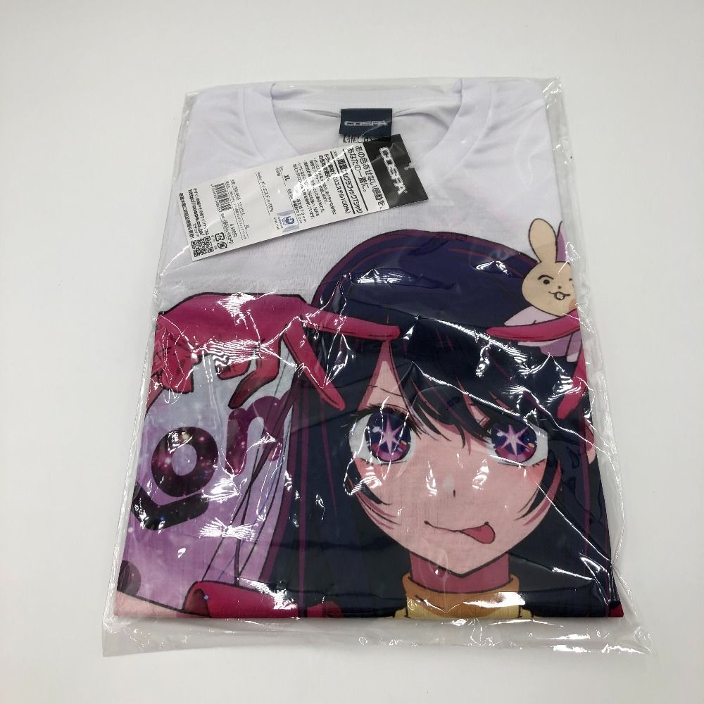 アイ 両面フルグラフィックTシャツ フルカラー XLサイズ 「推しの子」 キャラクターグッズ 未開封品