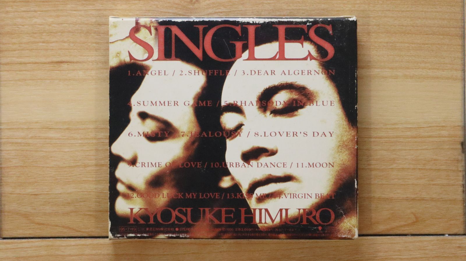 国内盤CD☆氷室京介/Kyosuke Himuro□ SINGLES 1988～1994