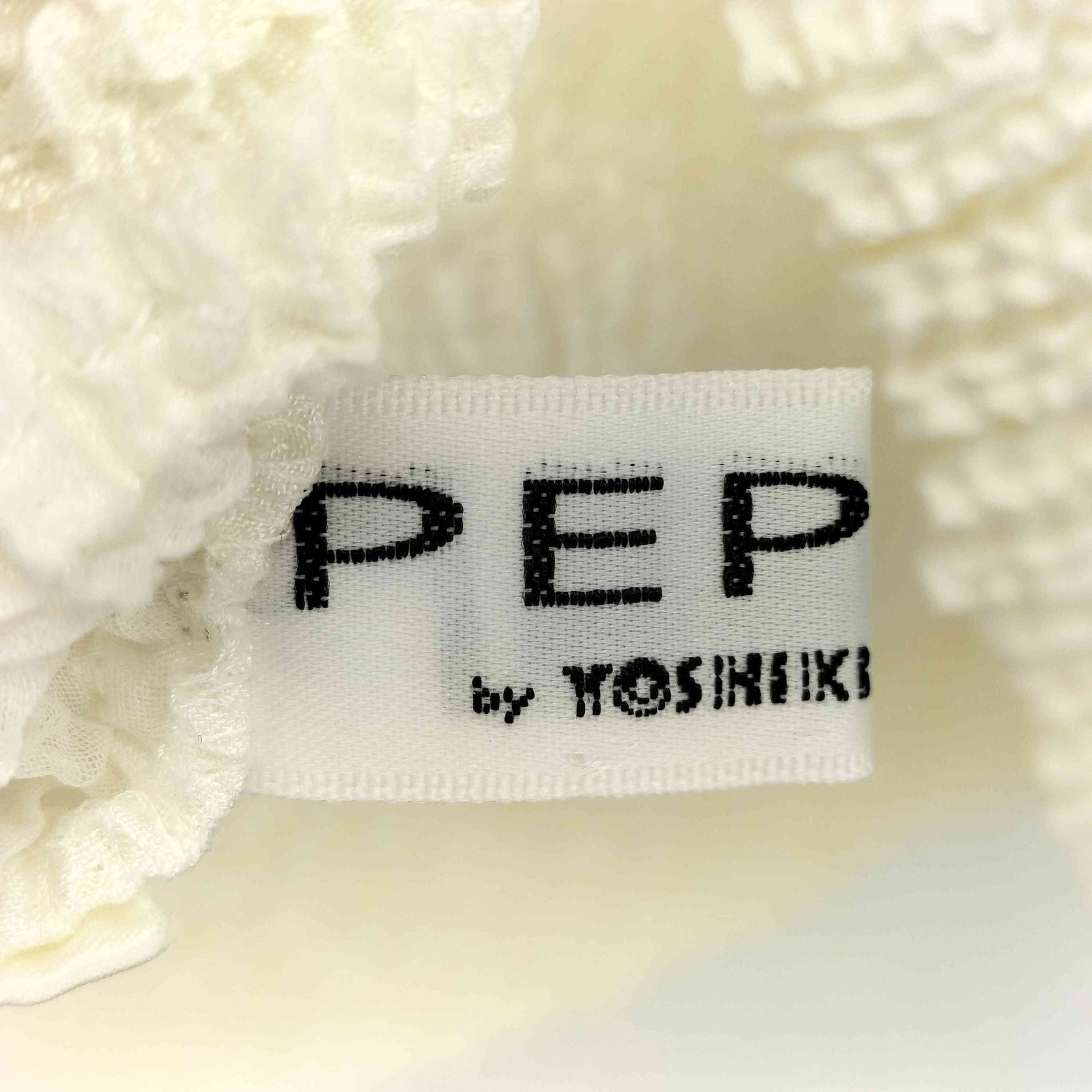 ヨシキヒシヌマ PEPLUM by YOSHIKI HISHINUMA プリーツ