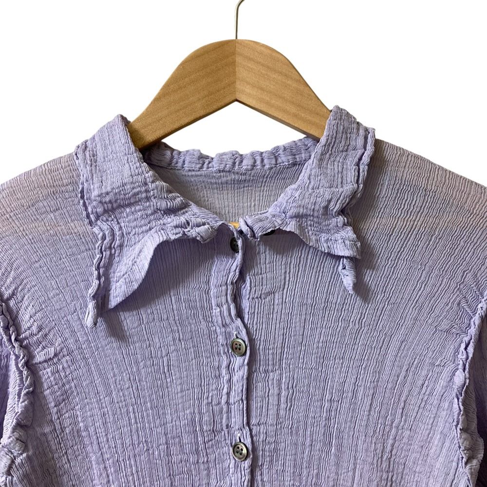 良品 me ISSEY MIYAKE ミーイッセイミヤケ ロングスリーブ クレープ  