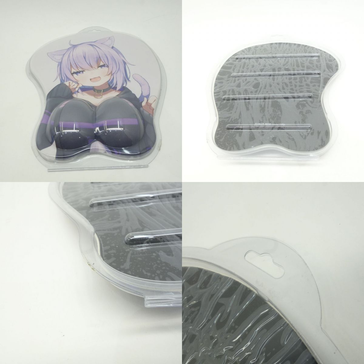 ホロライブ 猫又おかゆ おっぱいマウスパッド 小売業者 60万人記念