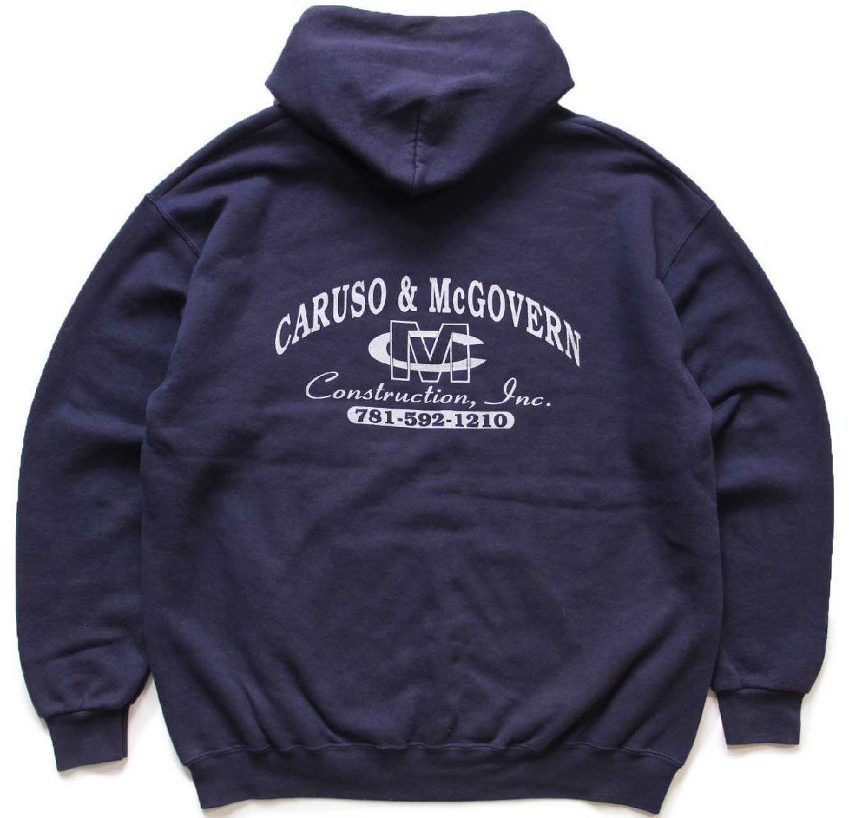 90s USA製 Leeリー CARUSO&McGOVERN 両面プリント スウェット