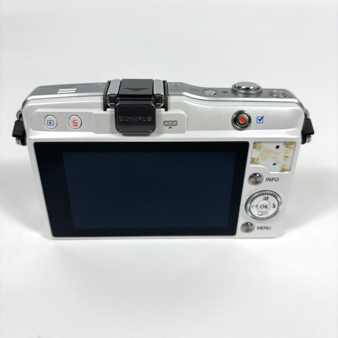 OLYMPUS E-PM2 カメラ ボディ ホワイト オリンパス - メルカリ