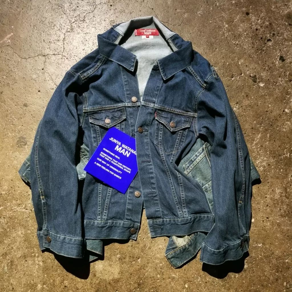 JUNYA WATANABE MAN 25ss × LEVI'S 再構築 デニムジャケット
