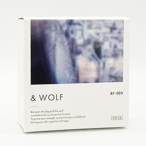 & WOLF セラムリキッドファンデーション リフィル natural beige