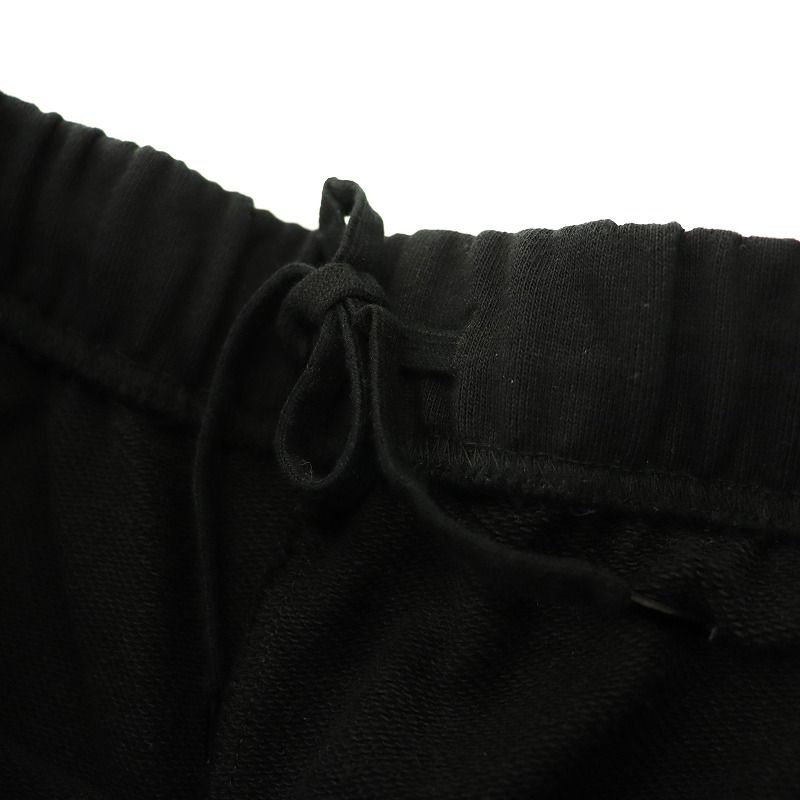 スピックアンドスパン ◆ スウェットルーズパンツ 38 ブラック　黒 追加》スウェットルーズパンツ（スウェットパンツ）｜Spick and