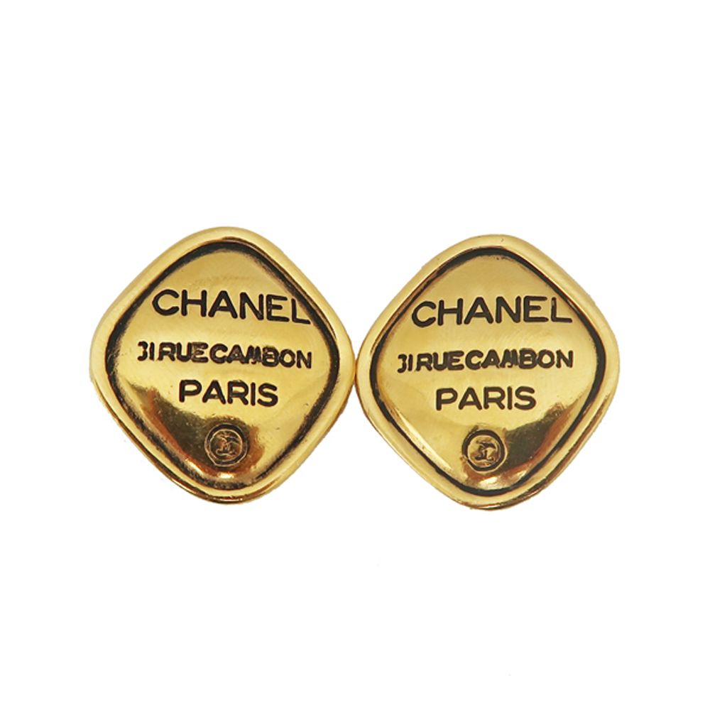 名東 シャネル イヤリング カンボン ゴールド レディース 小物