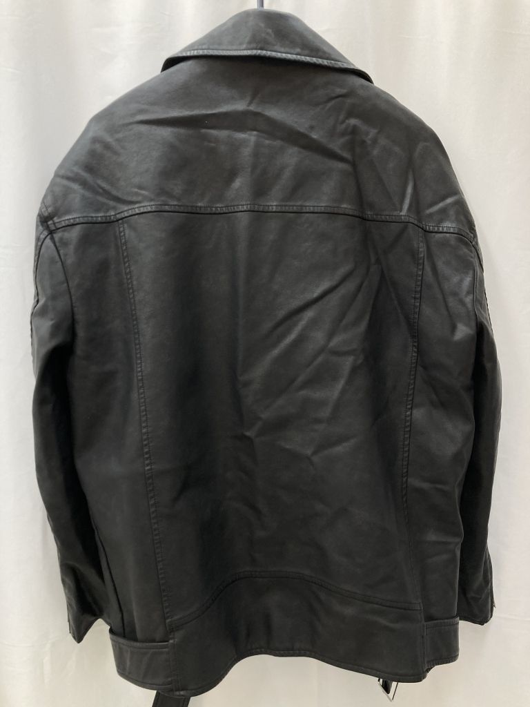 ACLENT 黒 ライダースジャケット 03m0795 ACLENT アクレント ライダースジャケット 黒 ブラック メンズ