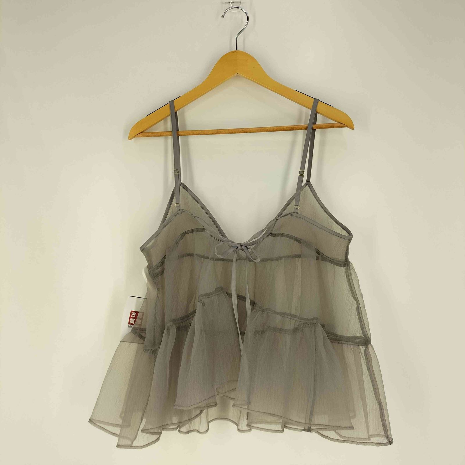 Mystrada メッシュショートトップス キャミソールセット Mystrada メッシュショートトップス キャミソールセット