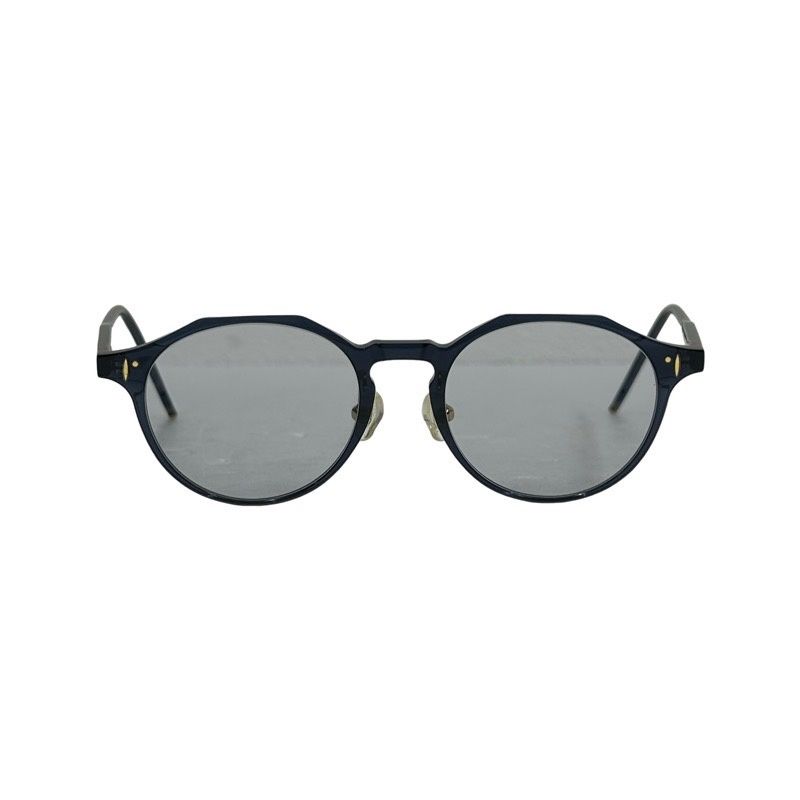 Re:See リシー 眼鏡 メガネ sort Navy 48□19 レディース 度なし