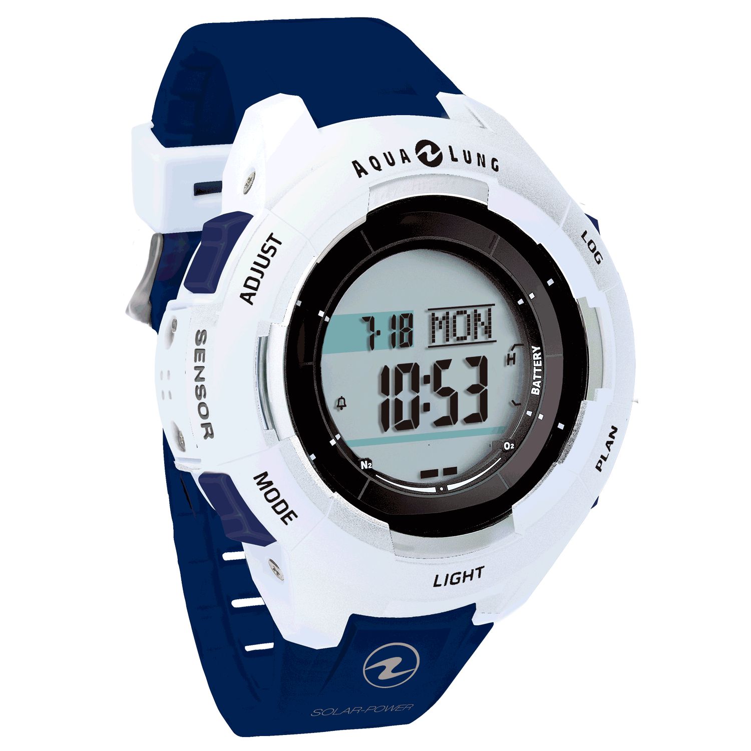 AQUALUNG】 アクアラング カルムプラス ダイブコンピュータ ホワイト 