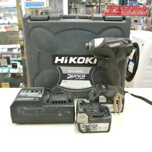 HiKOKI ハイコーキ コードレスインパクトドライバ WH18DKL HiKOKI ハイコーキ コードレスインパクトドライバ WH18DKL