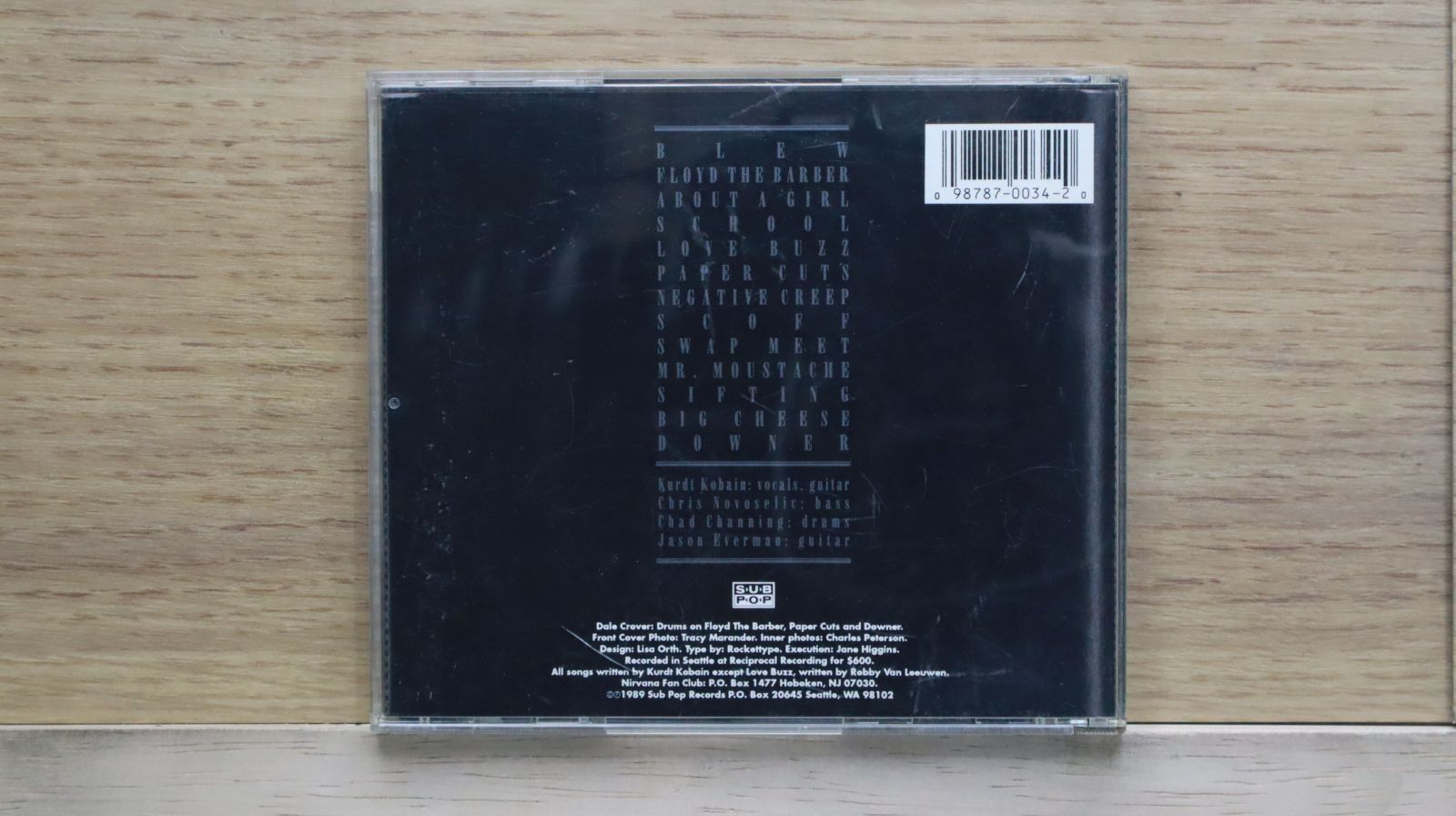 中古CD☆ニルヴァーナ/Nirvana□ BLEACH (IMPORT) 【SP34b