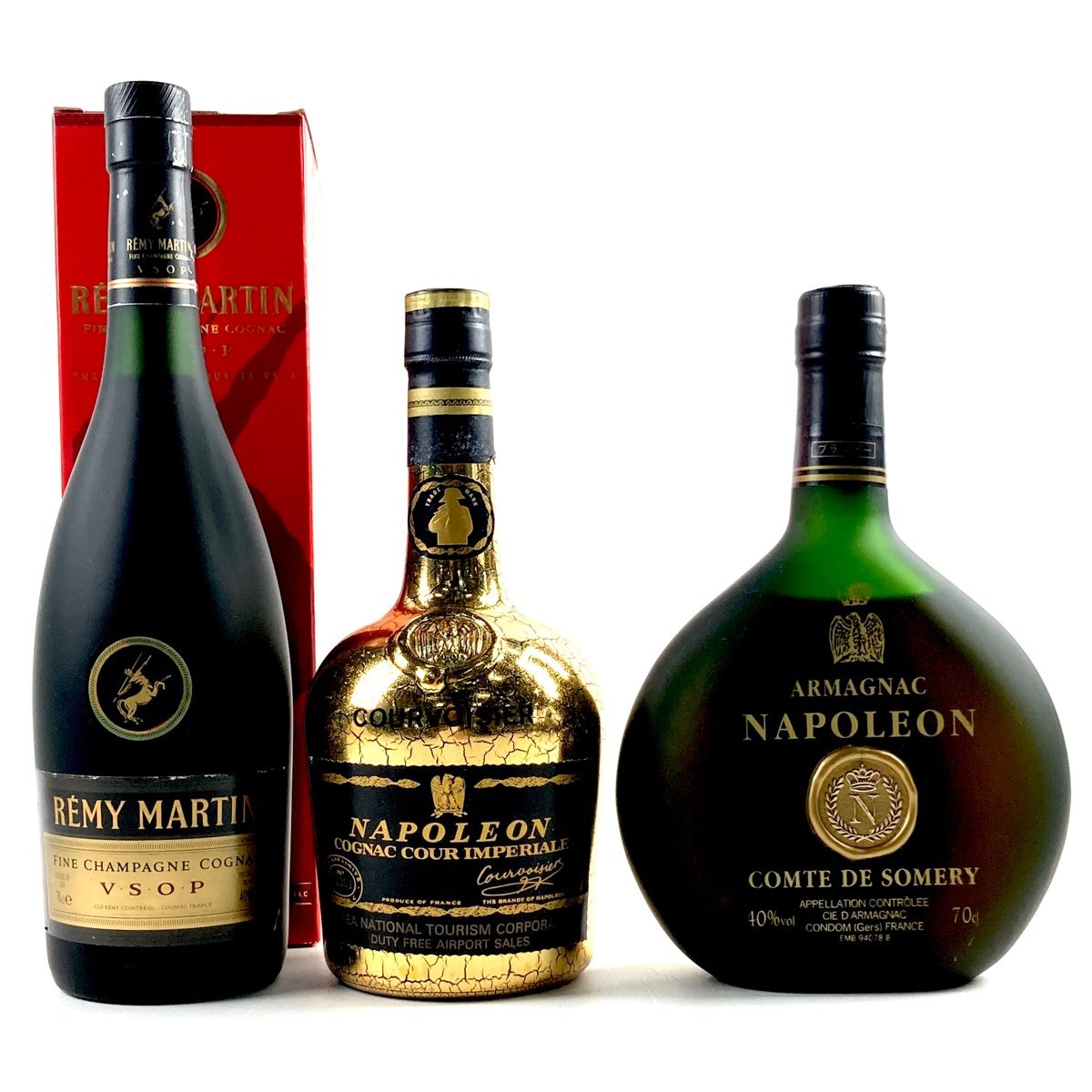 訳あり③レミーマルタン・クルボアジェ、ブランデー2本セット古酒★未開栓★ 訳あり③レミーマルタン・クルボアジェ、ブランデー2本セット古