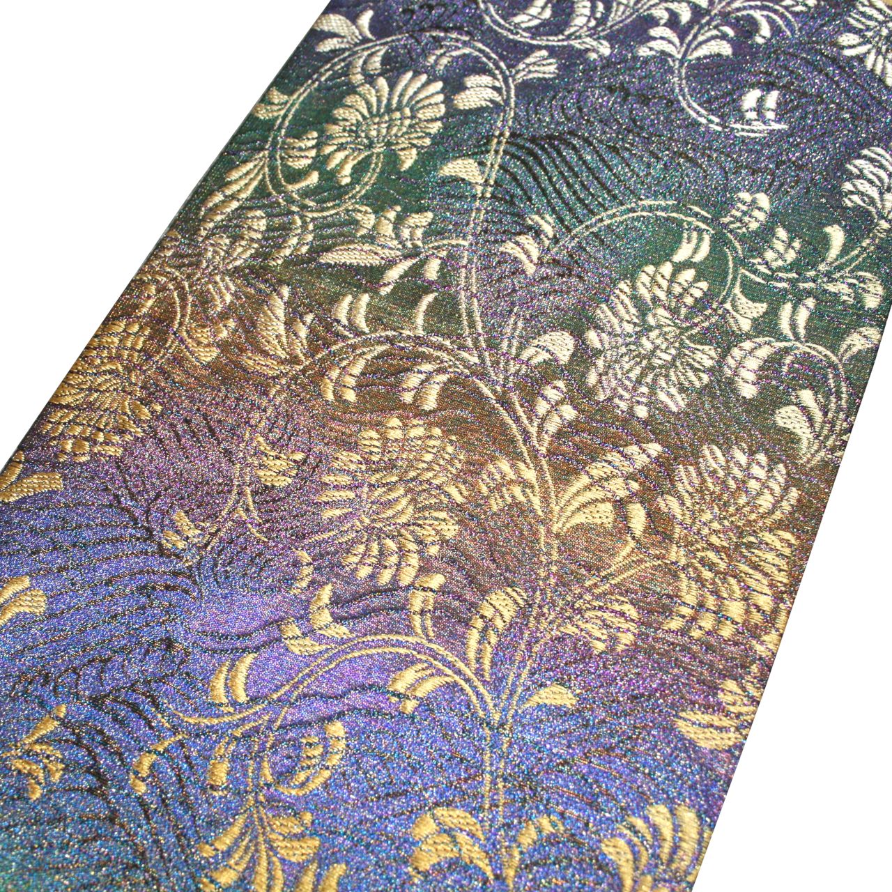 【新品未使用】佐渡理 袋帯 新品 お仕立付き 佐波理 佐波理綴 袋帯 正絹 西陣 フォーマル 未仕立て