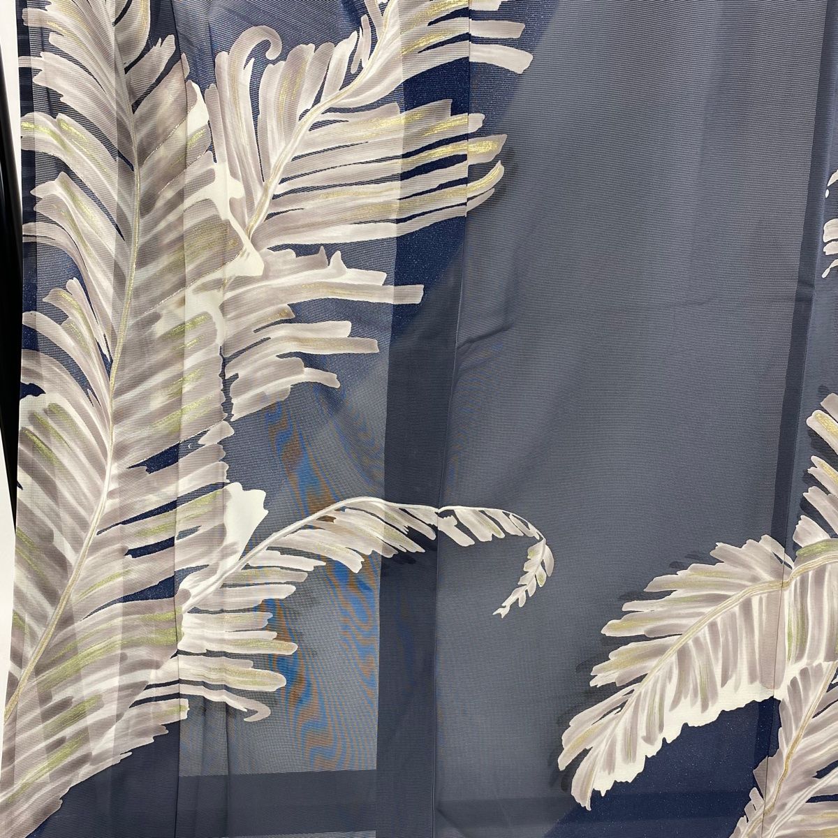 平和屋着物□極上 訪問着 絞り 枝垂れ花 霞文 黒地 鈴乃屋扱い 逸品 未