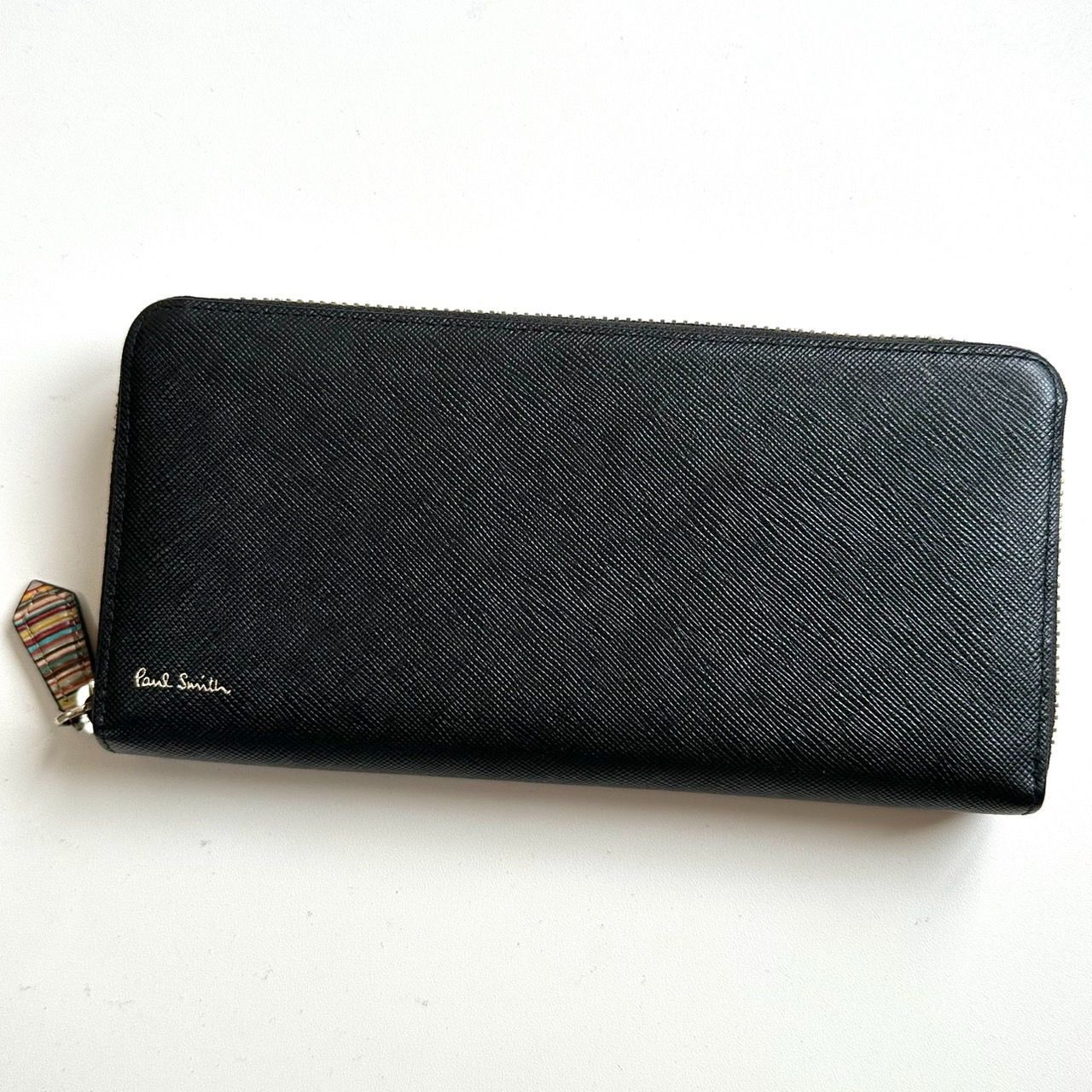 ポールスミス Paul Smith 長財布 ジップストローグレイン2