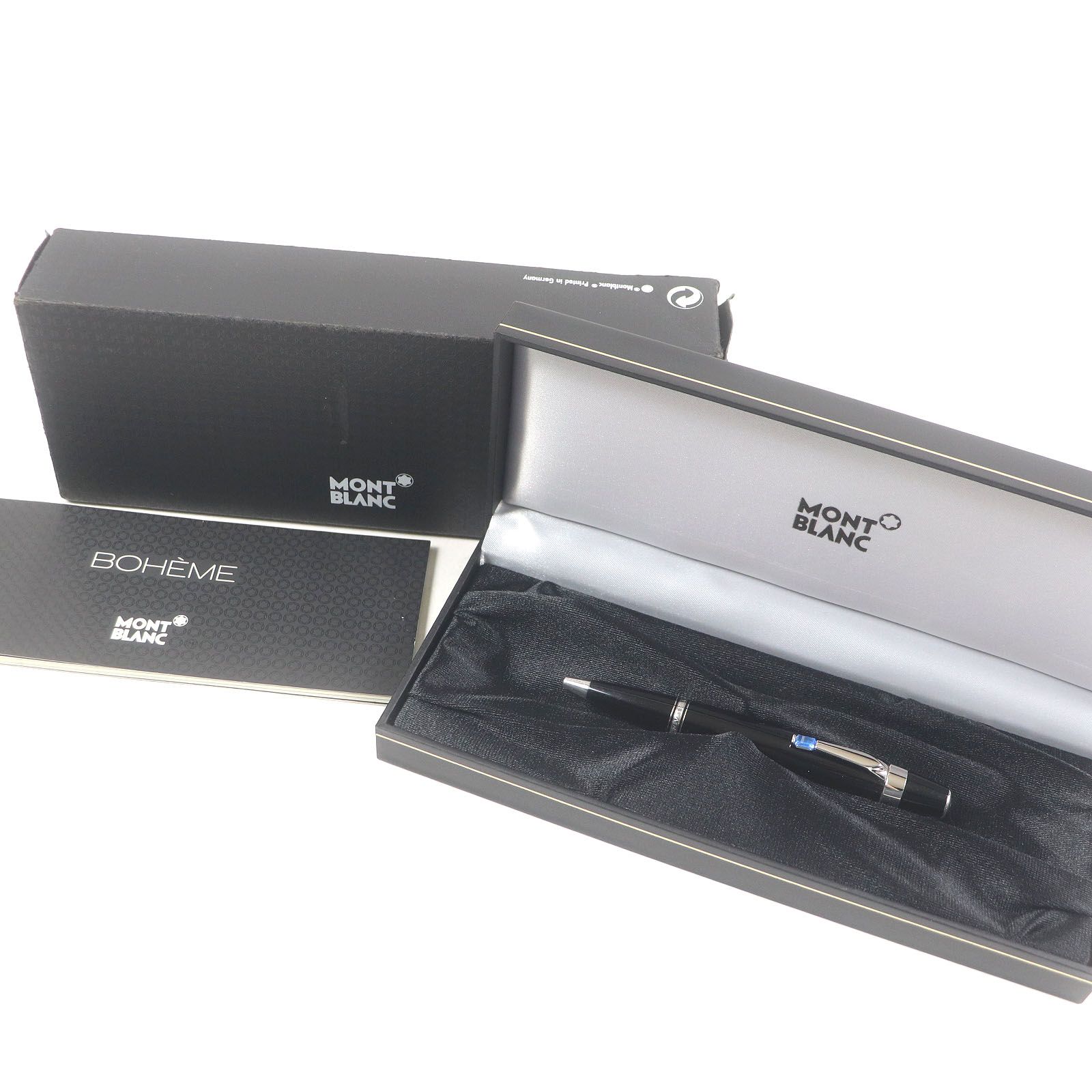 良品□MONTBLANC モンブラン BOHEME ボエム ブルージェムストーン