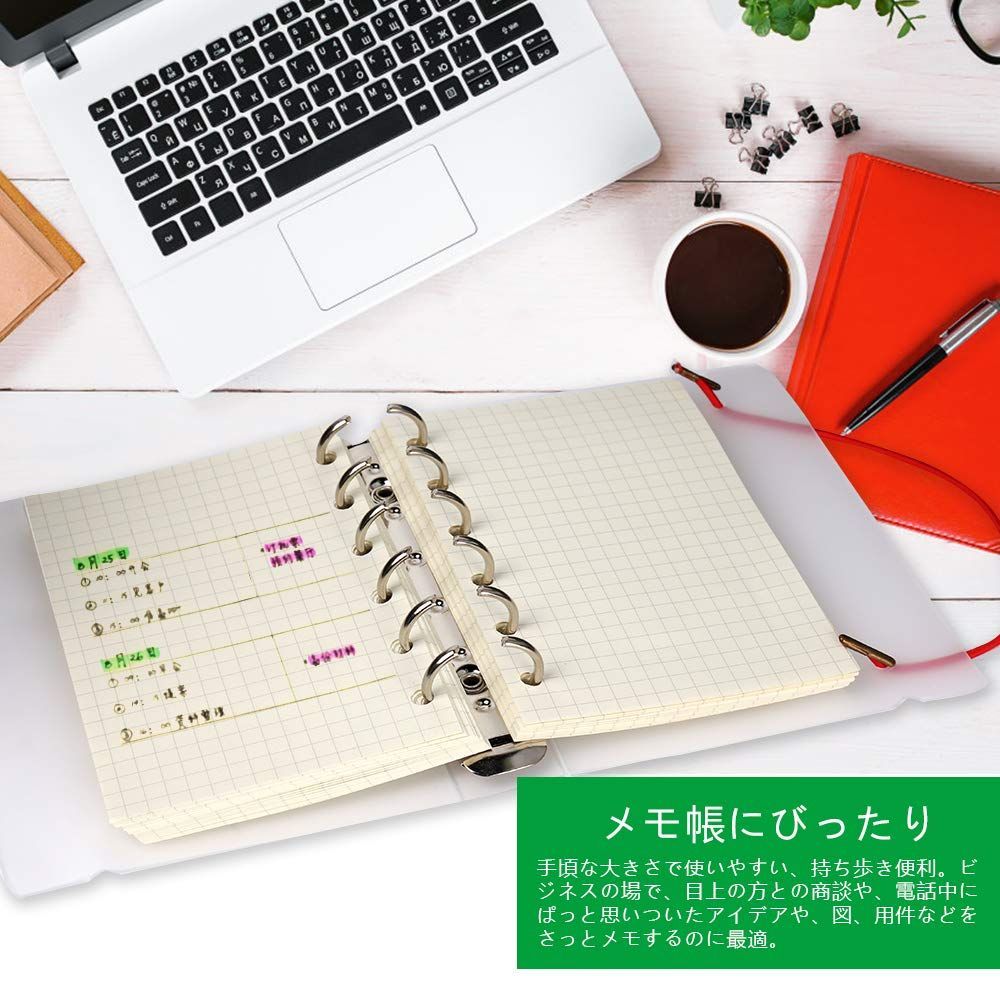 5mm方眼罫 システム手帳リフィル