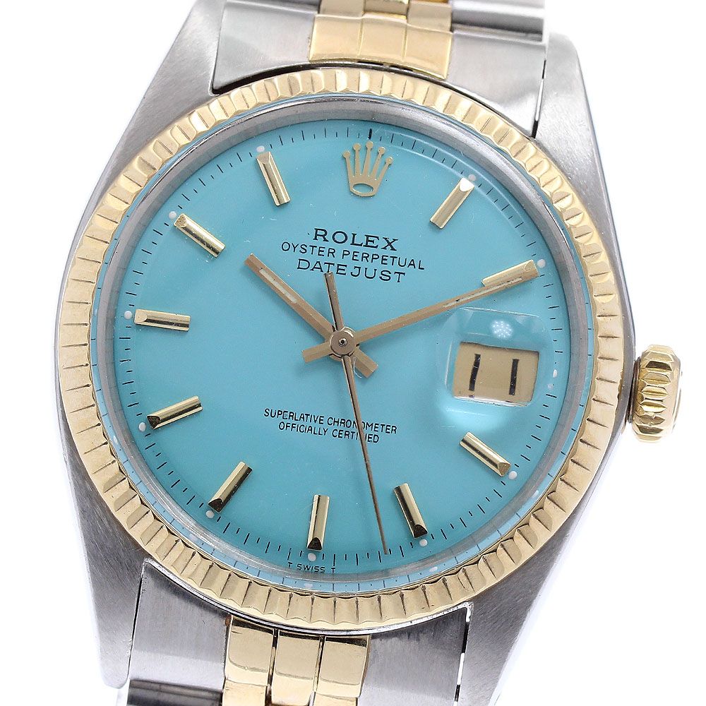 ロレックス デイトジャスト 自動巻き【1601】cal.1570【稼働品】メンズ