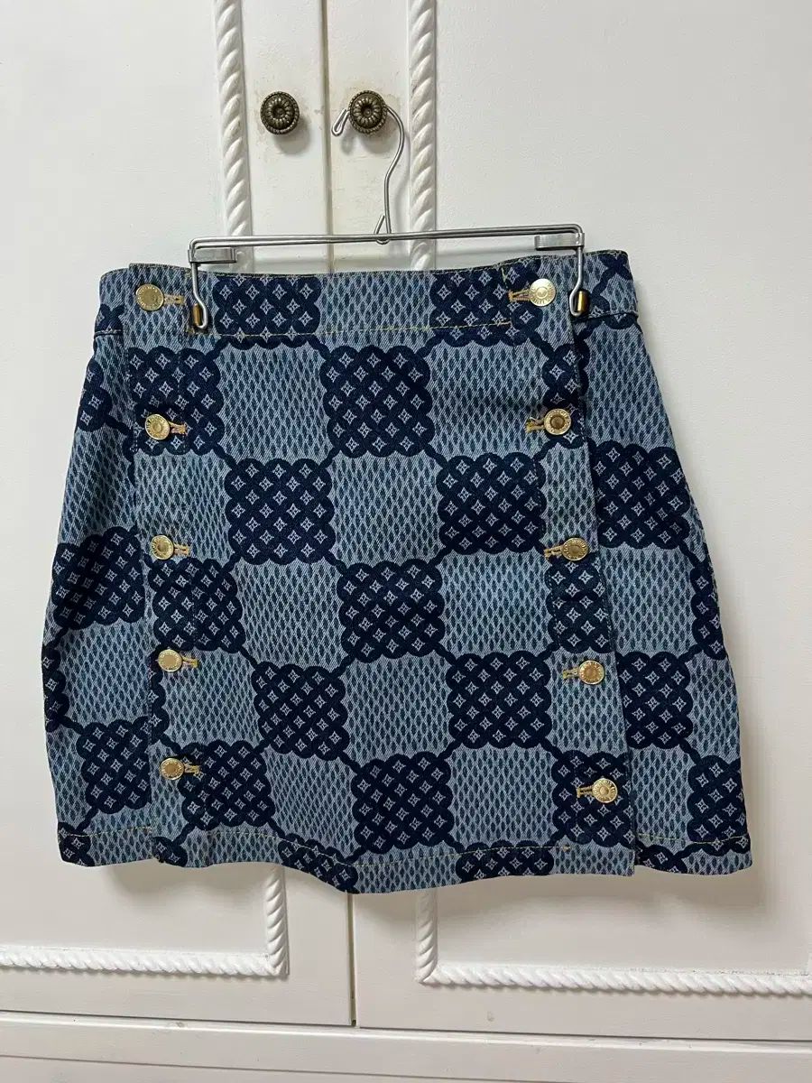 Louis Vuitton(ルイヴィトン) デニム スカート - メルカリ